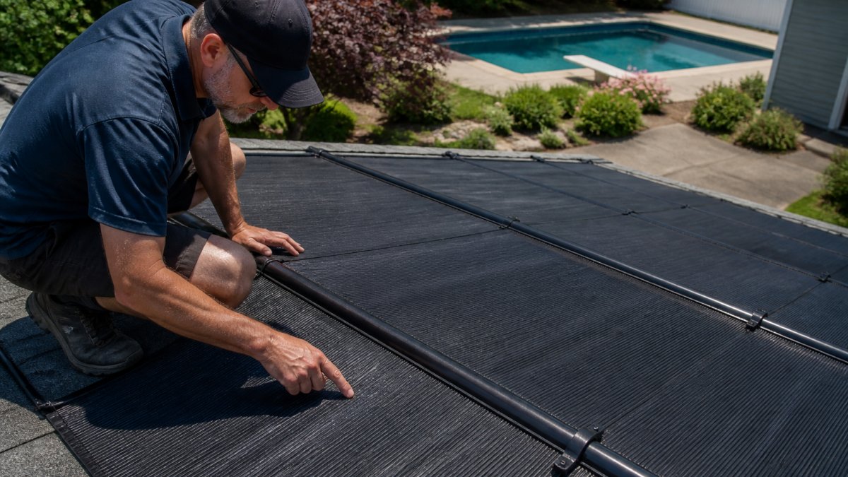 Solar Panel System Flow How to Inspect Solar Pool Panels for Damage – Dixie Pool Solar Heating ...